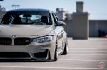 BMW M3 Sedan on Vossen Wheels (LC-106T) 2017 года